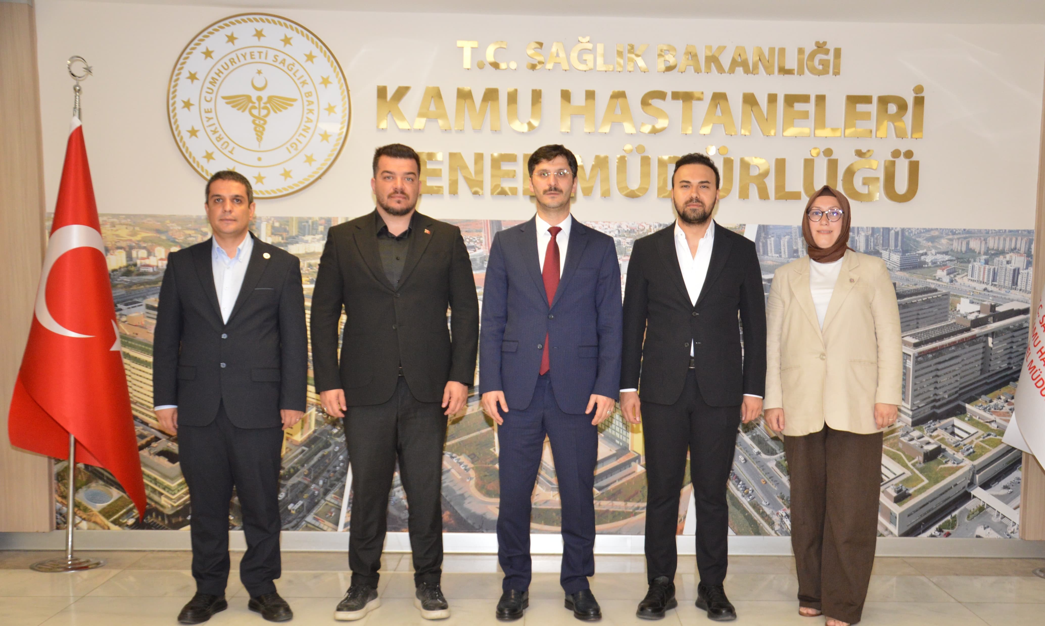 Kamu Hastaneleri Genel Müdürü Doç. Dr. Muhammed Emin Demirkol’a Ziyaret